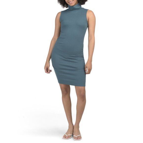 MICHAEL STARS Dresses & Skirts - MICHAEL STARS Pebble Made In Usa Ultra Ribbed Macy Mini Dress